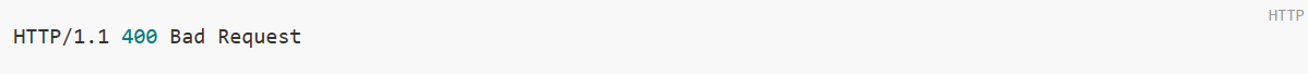 error response 400 unsubscribe